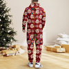 Custom Funny Kids Photo Best Mommy Daddy Ever Christmas Light Onesite Pajamas CH07 899840