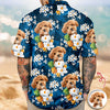 Custom Pet Face Tropical Hawaiian Shirt Pet Lover Summer Gift CH07 911244