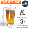 Personalized Legend Husband Dad Papa US Flag Beer Glass CH07 895846