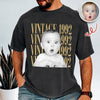 Custom Photo And Year Shirt, Retro Birthday Gift Comfort Shirt For Dad, Mom & Friends HA75 921556