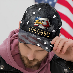 America 250 Years of Freedom Classic Cap America 250th Anniversary 1776 2026 Cap CH07 896982