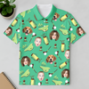 Custom Face Golf Polo Shirt Gift For Golfers, Gift For Dad, Husband HA75 898688