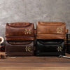Personalized Men's Leather Toiletry Bag Birthday, Christmas, Anniversary Gift for Him CH07 896692