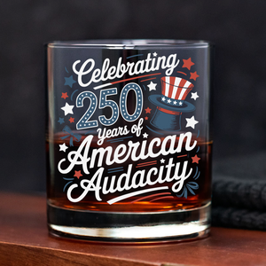 250 Years America 250th Anniversary USA 4th of July Whiskey Glass HO82 894814