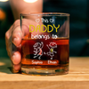 Personalized This Dad Belongs To Us Rock Glass - Father's Day Gift For Husband, Dad, Grandpa LM32 669061