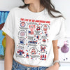 The Life Of An America Girl US Anniversary 250th Bright Shirt HO82 902832