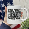 Justice for Charlie Kirk - Prayers Up for Charlie White Mug HA75 64488