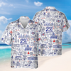 USA 250th Anniversary Patriotic Hawaii Shirt HA75 920884