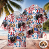 Custom Dog Cat Face Hawaii Shirt Personalized Aloha Shirt HA75 920208