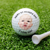 Custom Baby Photo First Father's Day Golf Ball For Golf-Loving Dad LM32 893471