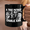 Justice for Charlie Kirk - Prayers Up for Charlie Black Mug HA75 64490