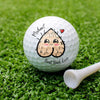 Custom Name Best Dad Ever Funny Golf Ball Gift For Golf Lovers TH10 169783
