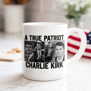 Justice for Charlie Kirk - Prayers Up for Charlie White Mug HA75 64488