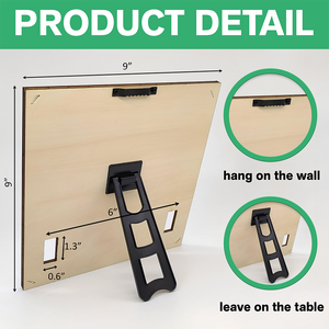 Custom Photo You Were My Favorite Hello And My Hardest Goodbye Memorial Square Collar Frame TH10 892651