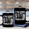 Justice for Charlie Kirk - Prayers Up for Charlie Black Mug HA75 64490