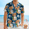 Custom Pet Face Tropical Hawaiian Shirt Pet Lover Summer Gift CH07 911244