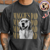 Personalized Vintage Photo Dog Dad, Dog Mom, Cat Dad, Cat Mom Comfort Shirt HA75 921448