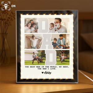 Custom Photo The Best Man In The World Mirror Photo Frame TH10 892977