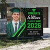Custom Photo Class of 2026 Personalized Yard Sign Graduation Party Decor CH07 895432