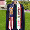 Country Flag Class of 2026 - We Are So Proud of You Stoles Sash, Graduation Gift, Senior Gift CH07 910056