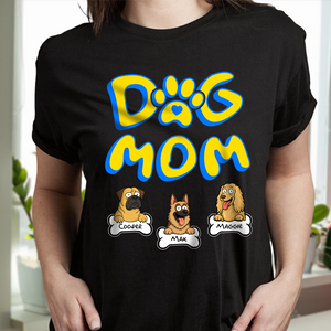 Personalized Dog Mom Dog Dad Dark Shirt Dog Lovers Gifts CH07 895640