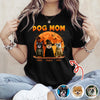 Dog Mom Dark Night - Custom Dog Halloween Photo Dark Shirt Gift For Dog Lovers CH07 899438