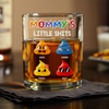 Mommy's Little Sh*ts Personalized Rock Glass Funny Gift For Family CH07 895288