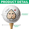 Custom Name Best Dad Ever Funny Golf Ball Gift For Golf Lovers TH10 169783