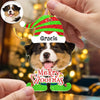 Custom Dog Photo Merry Christmas Acrylic Ornament Gift For Pet Lovers HO82 894828