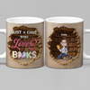 Just A Girl Who Loves Books Personalized 3D Effect Mug Gift For Books Lover CH07 896518