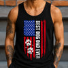 Personalized Best Dog Dad Ever Paw American Tanktop HA75 921632