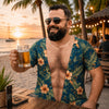Custom Funny Hairy Body Hawaiian Full Print 3D Shirt TH10 170423