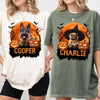 Custom Halloween Dog Photo Comfort Shirt Spooky Season Shirt Dog Lovers Halloween Gift CH07 899430