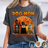 Dog Dad Dog Mom Dark Night - Custom Dog Halloween Photo Comfort Color Shirt Gift For Dog Lovers CH07 899436