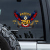 US Eagle 250 Years Of Freedom 1776 - 2026 Car Window Decal Sticker HO82 902144