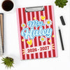 Custom Name Teacher Clipboard, Personalized Back to School Classroom Accessory LM32 669399