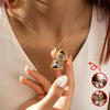 Custom Photo I Love You, Mommy Heart Locket Necklace Mother's day Gift HA75 920702
