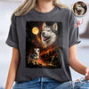 Custom Pet Photo Moon Comfort Shirt - Personalized Pet Lover Gift HO82 902934