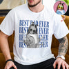 Personalized Vintage Photo Best Dad Mom Ever Bright Shirt HA75 921458