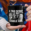 Justice for Charlie Kirk - Prayers Up for Charlie Black Mug HA75 64490