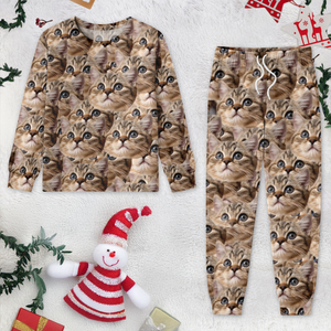 Custom Cat Photo Sleepwear Funny Gift For Family CH07 899134