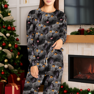 Custom Cat Photo Sleepwear Funny Gift For Family CH07 899134