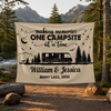 Personalized Welcome To Our Campsite Camping Tapestry HO82 903070