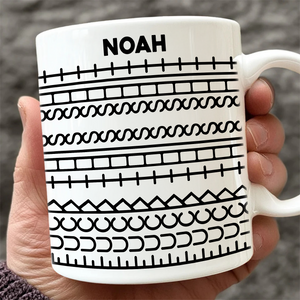 Custom Hidden Swear Message Funny Office Gift For Work Bestie - Personalized Print Full Mug CH07 895908