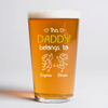Personalized This Dad Belongs To Us Beer Glass - Father's Day Gift For Husband, Dad, Grandpa LM32 669059