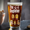 Personalized The Dog Father Print Beer Glass Personalized Gift For Dog Dad HO82 894134