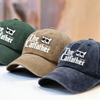 The Catfather Washed Denim Baseball Cap TH10 892997