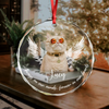 Custom Photo Not A Day Goes By Memorial Cat Glass Ornament HA75 897252