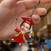 Custom Funny Face Class of 2025 Graduation Acrylic Keychain HA75 892006