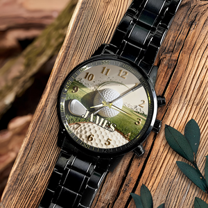 Custom Name Golf Player Wrist Watch Gift For Golf Enthusiasts CH07 899616